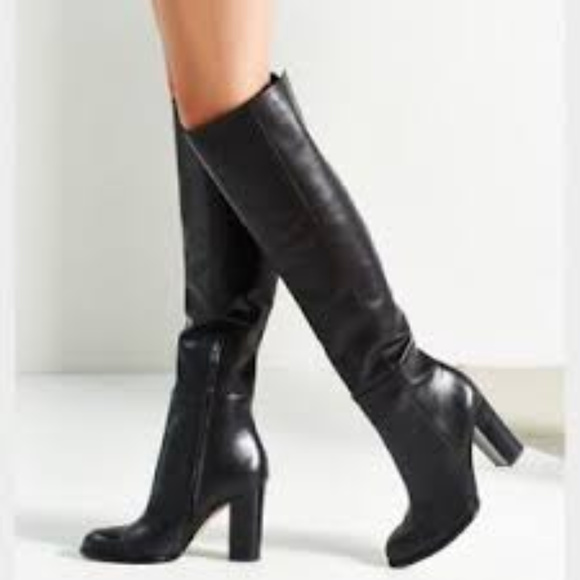 Sam Edelman Shoes - Sam Edelman Regina2 Black Leather with 3.75" Heel